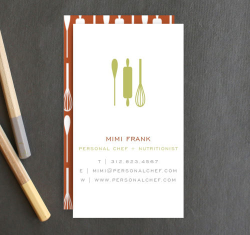Personal Chef Business Cards